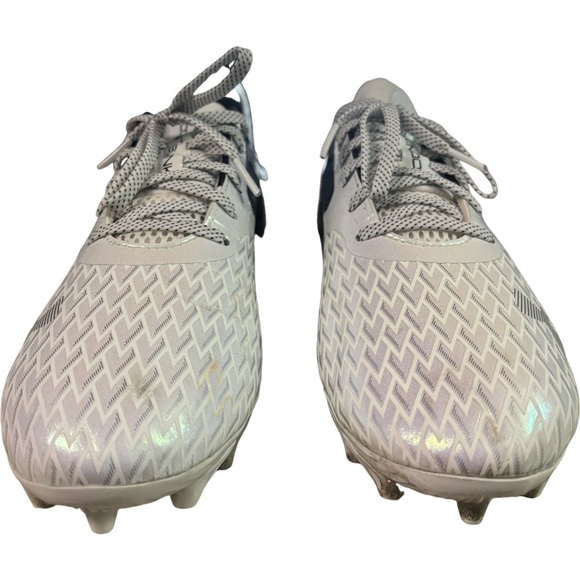 Under Armour Blur Lux MC Cleats White Black Men’s 3023956-102 Size 10.5 main image 6
